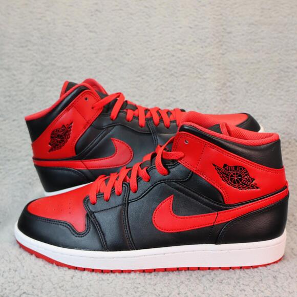 Nike Air Jordan 1 Mid Alternate Bred Men 11 DQ8426-060 11 VG - Picture 1 of 11